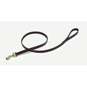 Circle T Tan Oak Leather Dog Leash - 4 ft. with a Width of 3 4 in.