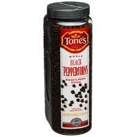 Tones-Whole Black Peppercorns, 19.5 oz shaker