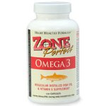 Zone Perfect Omega 3, 1000mg Capsules - 120 ea
