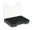 Storelogic 2HFR6 Adjustable Box, 9 Compartments, Black
