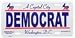 Democrat License Plate (Washington DC)