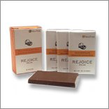 Milk Chocolate Mini-Bars with Orange & Crisped Rice (Rejoice)