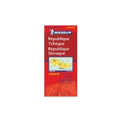 Carte routi�re : R�publique Tch�que - R�publique Slovaque, N� 11731