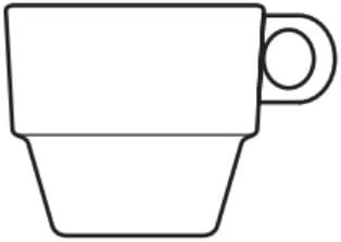 Syracuse White 7.5 Oz Stacking Cup (951250 501)