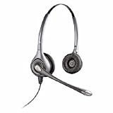 Plantronics Supra Plus Binaural Headset With Noise Canceling Microphone