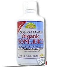 Noni Juice Organic Tahitian - Morinda Citrifolia - 32 fl.oz.