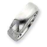 Sterling Silver 8mm Comfort Fit Band