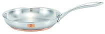Marco Pierre White Stainless Steel with Copper Base 24cm Fry Pan
