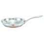 Marco Pierre White Stainless Steel with Copper Base 24cm Fry Pan