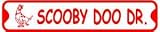 SCOOBY DOO DRIVE dog cartoon street sign