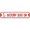 SCOOBY DOO DRIVE dog cartoon street sign