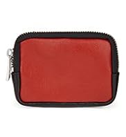 Autograph Leather Zip Coin Purse