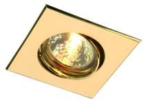 Einbauleuchte, SQUARE Downlight, gold