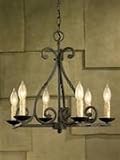 Artistic Lighting 7621 Butterfield 6 Light Chandelier
