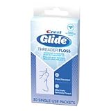 Crest Glide Threader Dental Floss Packets - 30 Ea