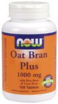 Oat Bran Plus by NOW Foods - Digestive Support (1500 mg - 100 Tablets)