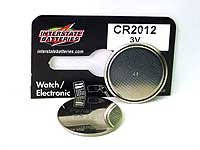 CR2012 3V Lithium Coin Cell