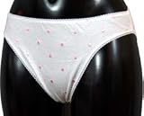 6 Embroidered Cotton Jersey High Leg Knickers