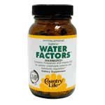 Country Life - Water Factors Maximized, 90 tablets