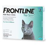 Frontline Top Spot For Cats and Kittens, 3 Pack