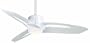 Casablanca C28G11M Star II Ceiling Fan, Snow White