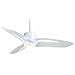 Casablanca C28G11M Star II Ceiling Fan, Snow White