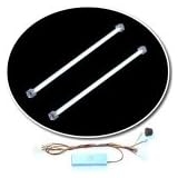 Sharkoon CaseMod CCFL 2 in 1 Kit - System cabinet lighting (cold cathode fluorescent lamp) - white - 30 cm