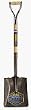 Ames True Temper Kodiak Square Point Shovel with 30-Inch Armor D-Grip Wood Handle #1309300
