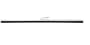 AFI 33001 Standard Stainless Steel Marine Straight Windshield Wiper Blade (11", Silver)