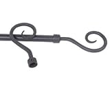 Review Restorers Affiliate  / Adjustable Curtain Rod & Scroll Finials