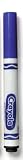 Crayola Classic Broadline Conical Tip Markers - Single Color - Box of 12 Blue