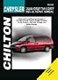 Chrysler Caravan, Voyager and Town & Country, Revised Edition, 1996-2002: 1996 to 2002 (Chilton's Total Car Care Repair Manuals)