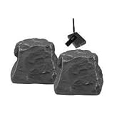 TIC CORPORATION WRS010-SL Outdoor Wireless Rock Speakers (Slate)
