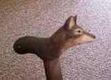 Wolf Walking Stick