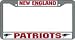 New England Patriots Chrome Frame