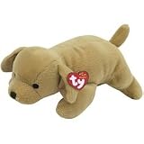 Ty Bow Wow Beanies Tan Dog Toy