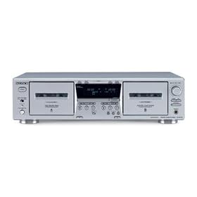 Sony TCWE475 Cassette Deck - Silver