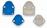  : Fuel Pump Block-Off Plate Chrome Plated Steel