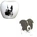 Border Collie Pillow Vase, Porcelain by Rosalinde (4')