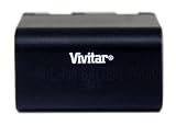Vivitar Replacement Rechargeable Lithium Battery for JVC Camcorder BN-VF823, 2000mAh