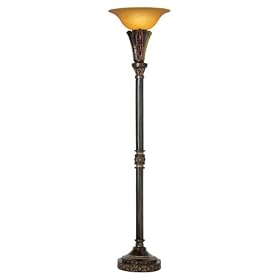 Dick Idol Old River Canoe Torchiere Floor Lamp by Dick Idol