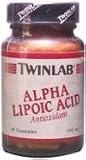 TwinLab - Alpha-Lipoic Acid, 50 mg, 60 capsules