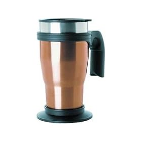 Avantro MT50 CPM Copper Metallic Vacuum Travel Desk Mug 17-oz.