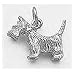 Jewelry : Dog Scottie Charm