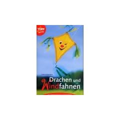 Drachen und Windfahnen aus Transparentpapier und Plastikfolie