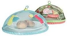 Dome Shaped Food Cover Screen Tent with Embroidery - Cocktail Party