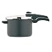 Prestige Smartplus Hard Anodised Duo Pressure Cooker, 6 Litre