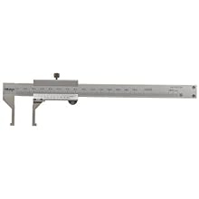 Mitutoyo 536-142 Vernier Caliper, Stainless Steel, Nib Style Jaw, Inch/Metric, 0.4-8" Range, +/-.0047" Accuracy, 0.0005" Resolution