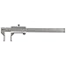 Mitutoyo 536-142 Vernier Caliper, Stainless Steel, Nib Style Jaw, Inch/Metric, 0.4-8" Range, +/-.0047" Accuracy, 0.0005" Resolution