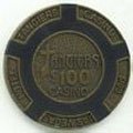 Las Vegas Tangiers Brass 500 Poker Chip Set